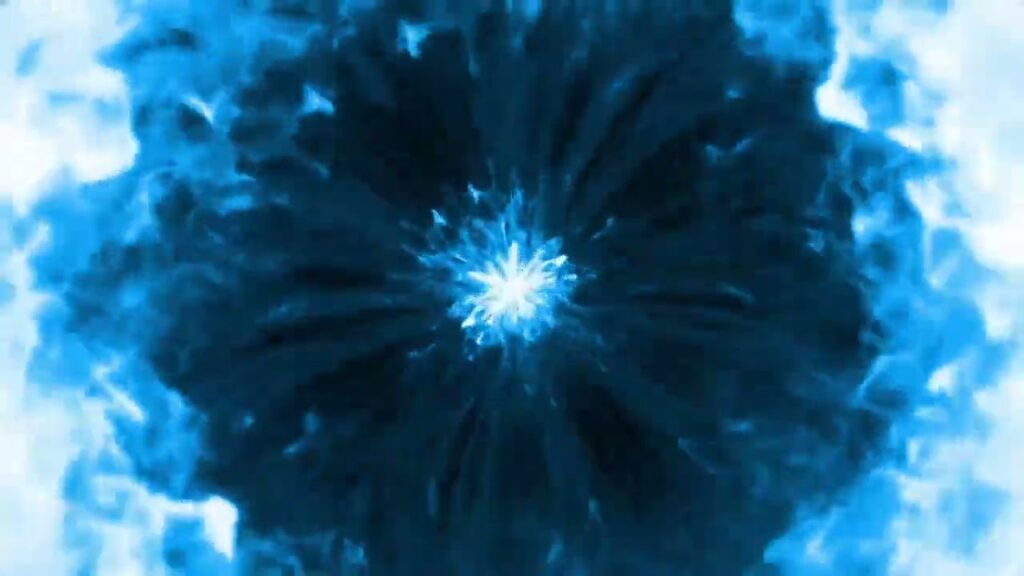 Blue Fire Zoom Effect – Free HD Stock Footage Loop