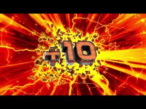 Plus 10 Score Pop-Up Effect | Free Stock Footage HD