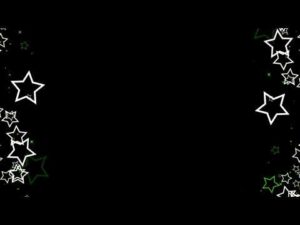 Star Particle Green Background Free Stock Footage Loop