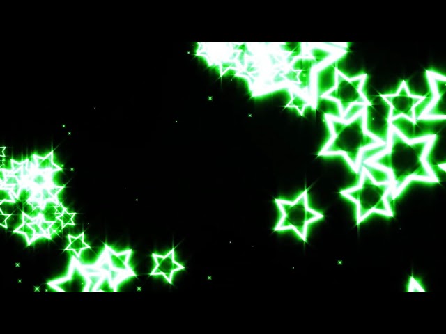 Star Particle Green Screen – Free HD Stock Footage Loop