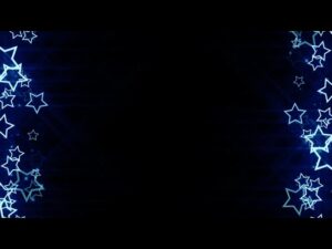 Blue Star Particles Background | Free Loop Video