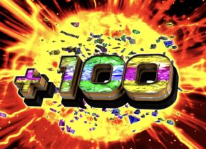 Plus 100 Number Effect | Free Stock Footage Download